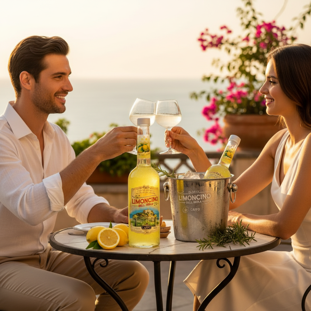 Limoncino dell’Isola – Natürlicher Zitronenlikör aus Kalabrien (70 cl)