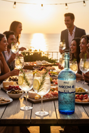 Marconi 42 Gin Italienischer Premium Gin bei Sommer Dinner am Meer