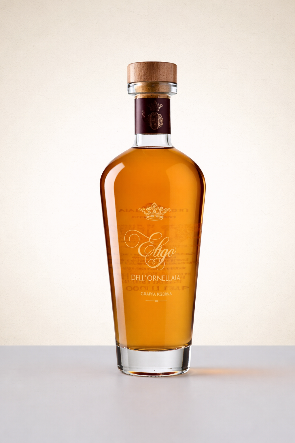 Eligow Grappa dell’Ornellaia Riserva in eleganter Glasflasche – italienischer Premium Grappa aus der Toskana online kaufen