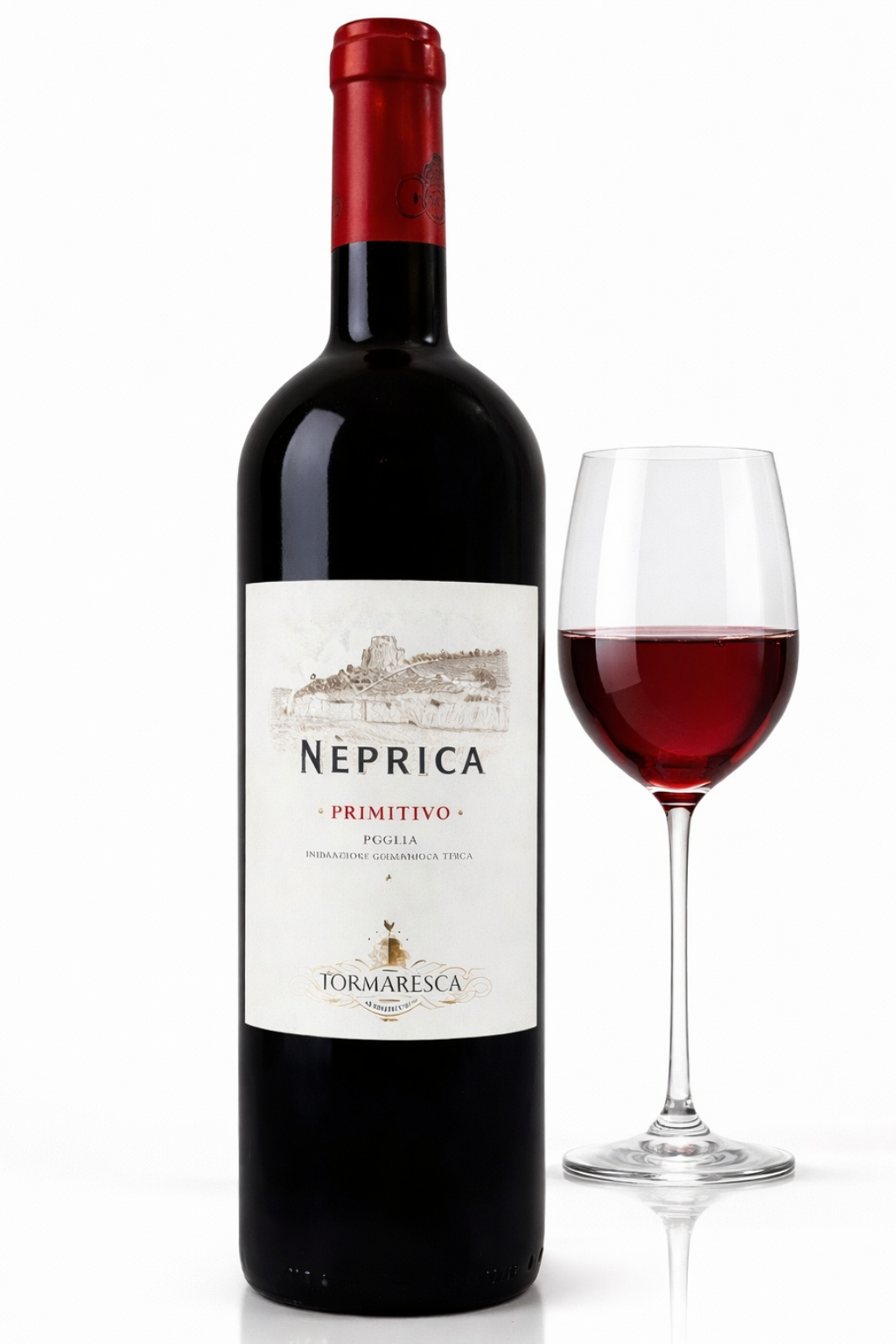 Neprica Primitivo Puglia IGT 2023 – Italienischer Rotwein aus Apulien (750 ml)