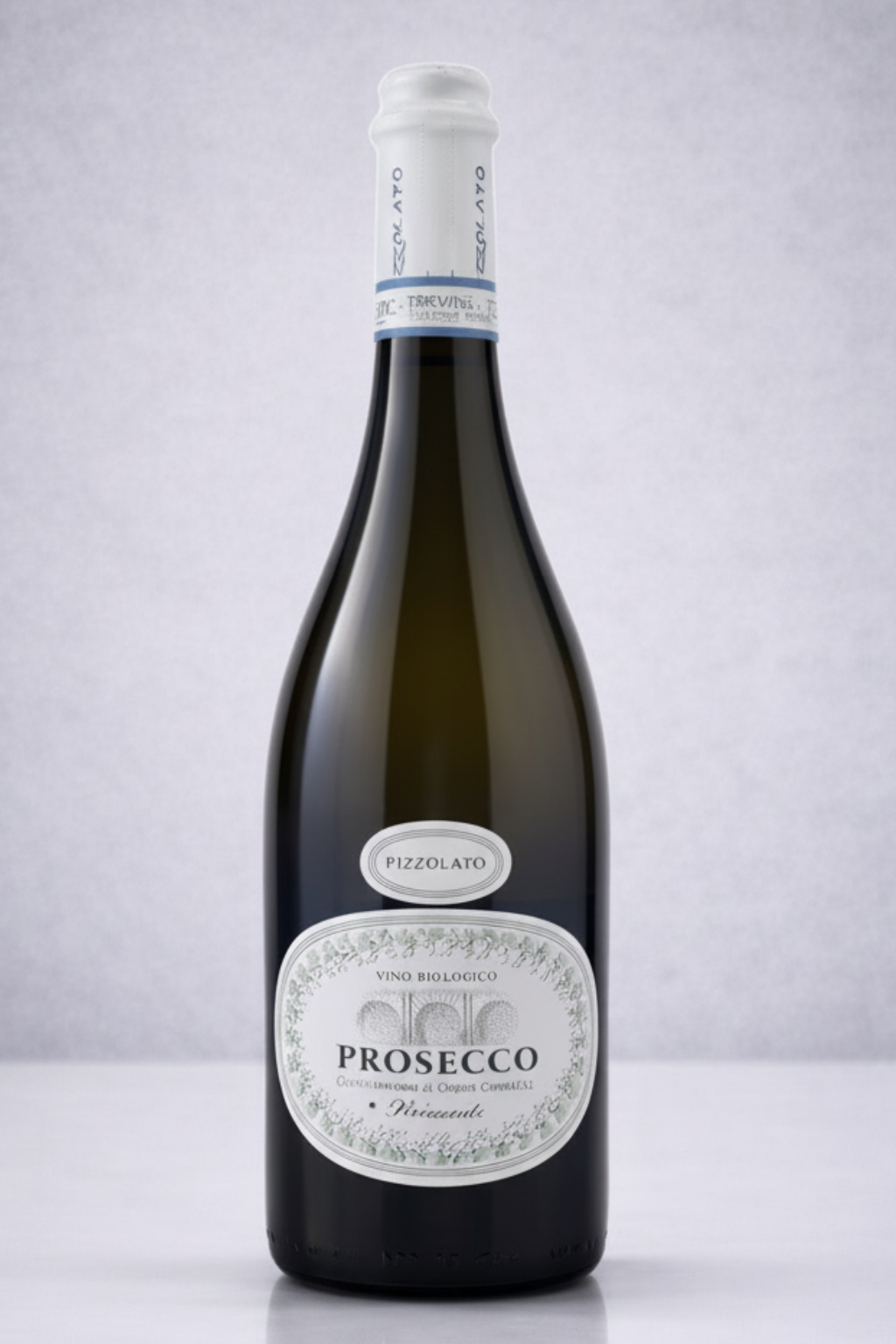 Pizzolato Prosecco Bio italienischer Schaumwein Flasche Produktfoto auf hellem Hintergrund online kaufen