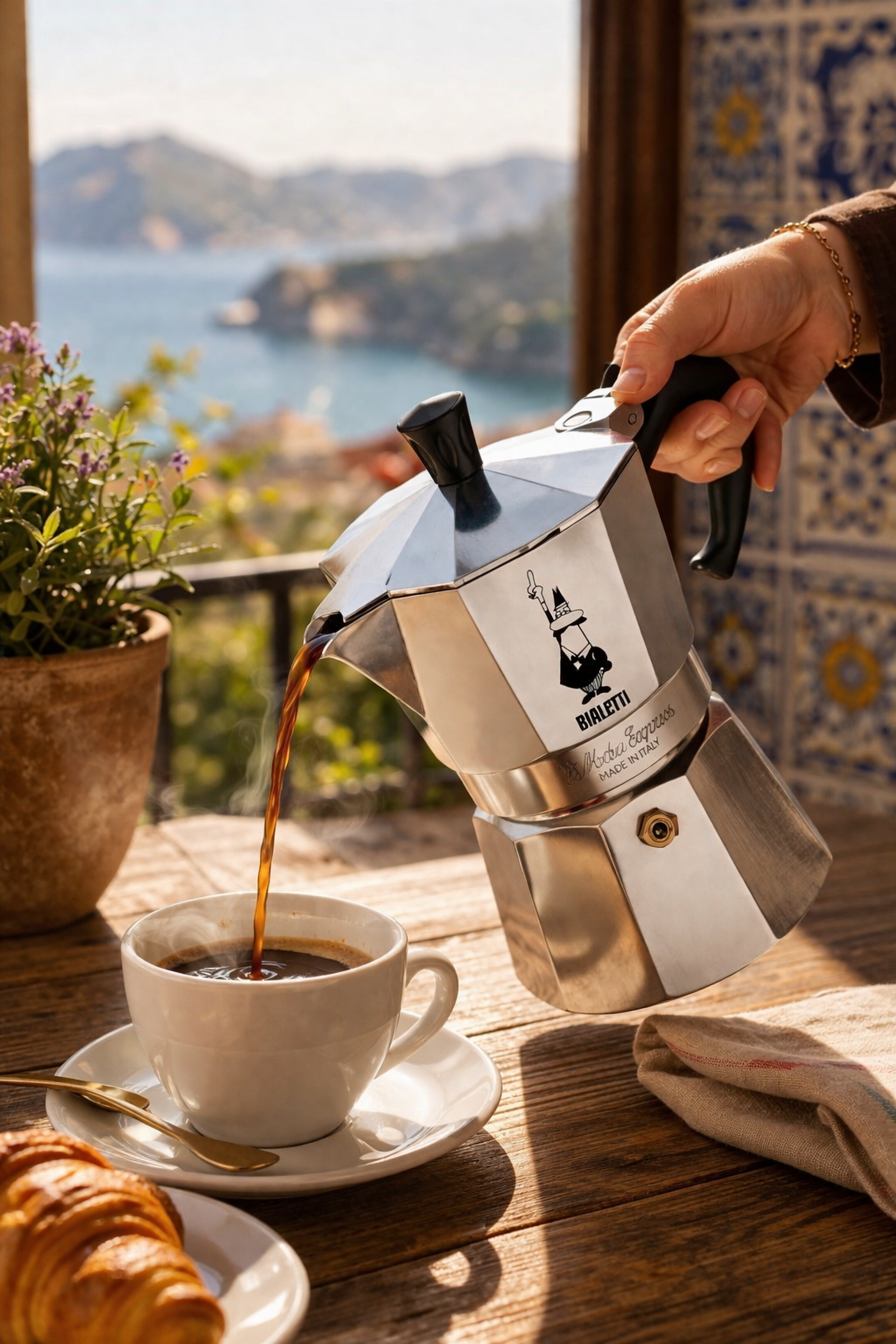 Bialetti Moka Express 4 Tassen Kaffeemaschine