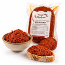 Original Nduja di Spilinga Bellantone vakuumverpackt mit Brot und Creme – italienische Delikatesse