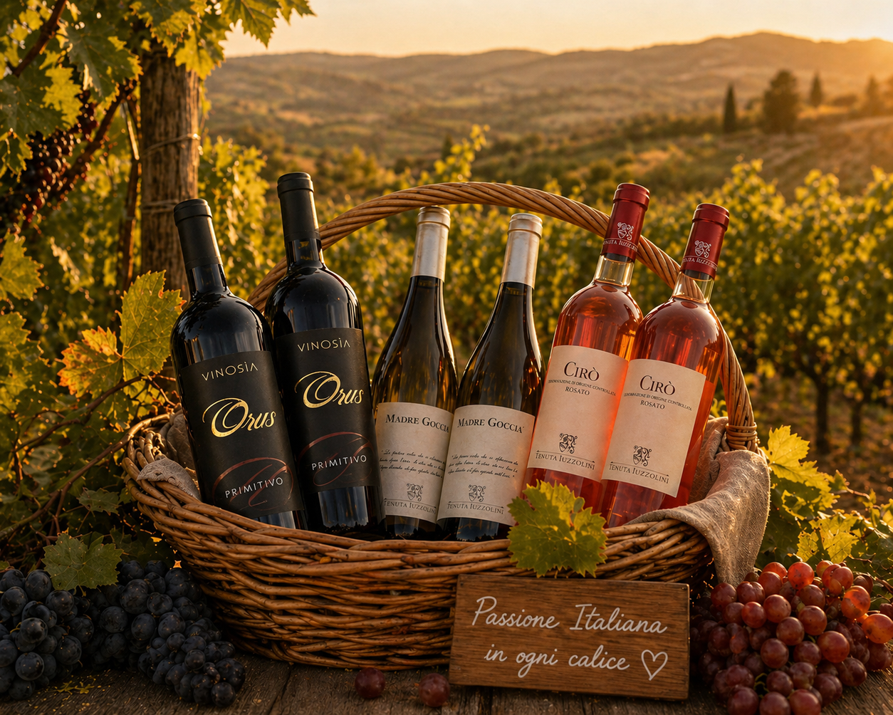 Italienisches Weinpaket – Rot, Weiß & Rosé 6er Set aus Italien 🇮🇹