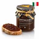 Zwiebelmarmelade aus Sizilien im Glas mit Bruschetta – Confiture di Cipolla 200g Feinkost