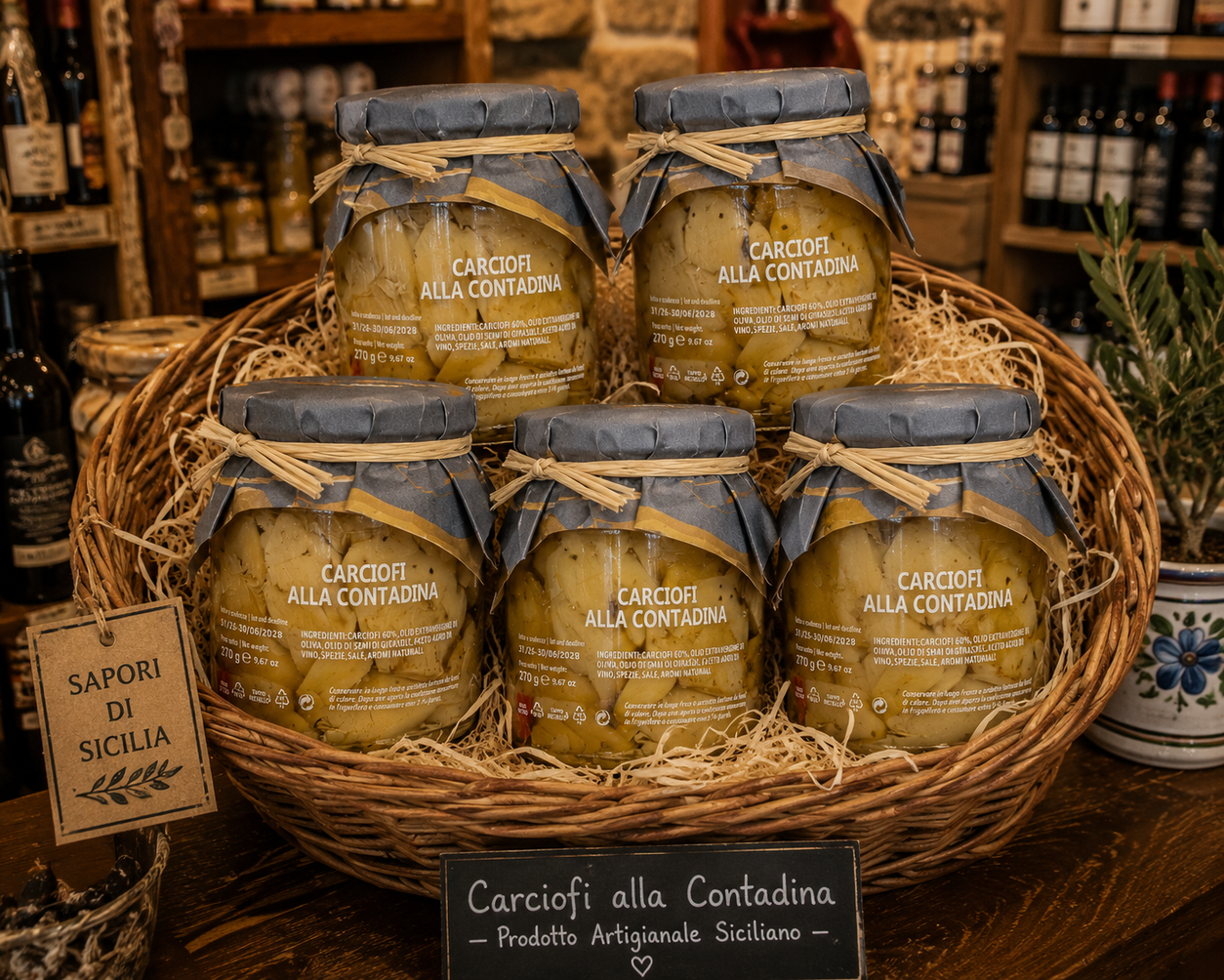 Artischocken in Olivenöl aus Italien