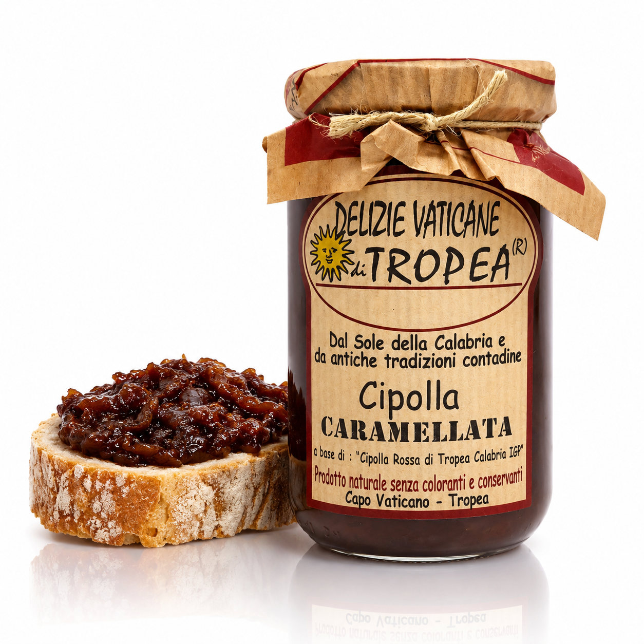 karamellisierte Zwiebeln aus Tropea