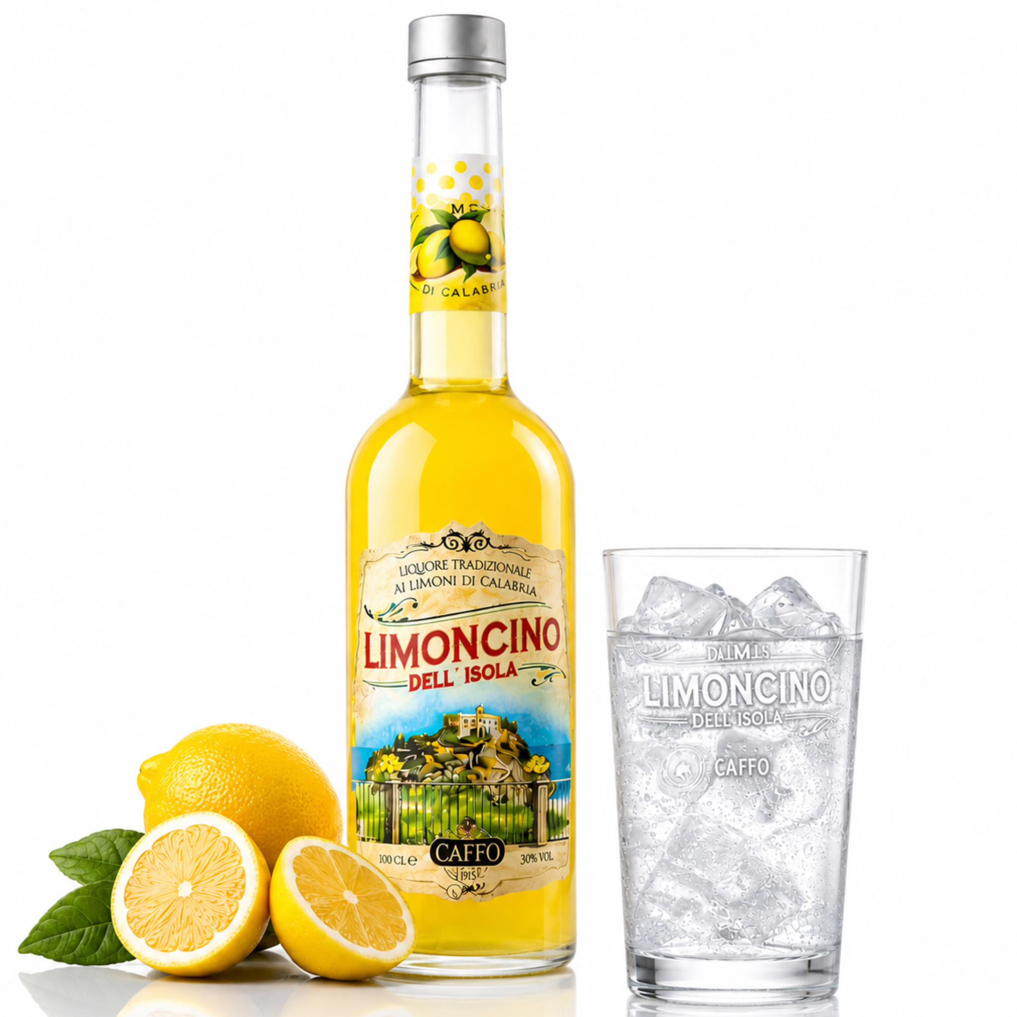 Limoncino dell’Isola – Natürlicher Zitronenlikör aus Kalabrien (70 cl)