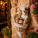 Italienischer Geschenkkorb Feinkost mit Nduja und Antipasti