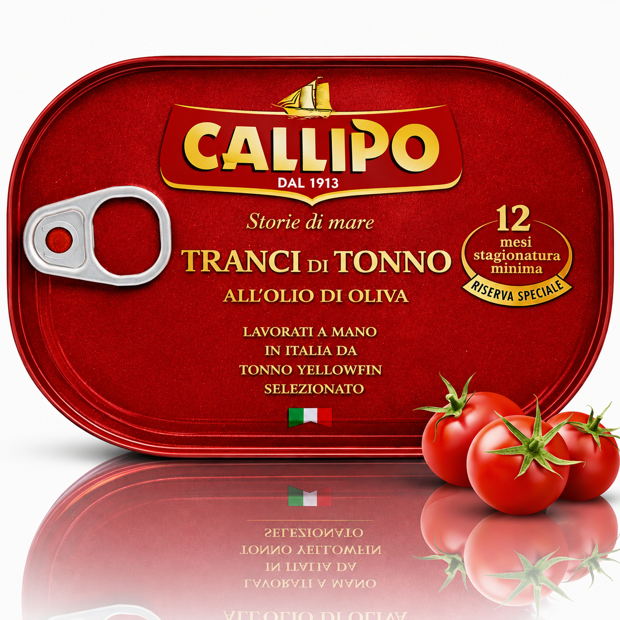 🦈Callipo Thunfischstücke in Olivenöl - Riserva Oro, 320g