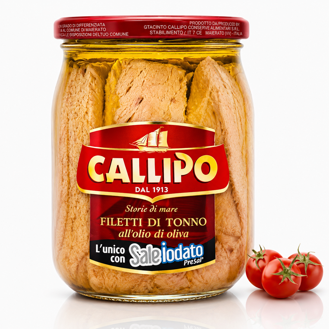 🦈Callipo Thunfischfilets in Olivenöl - Exklusives Geschenkset 550 g