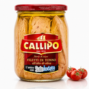 Callipo Filetti di Tonno in Olivenöl im Glas – hochwertiger italienischer Thunfisch in Olivenöl, Premium Meeresprodukt aus Italien