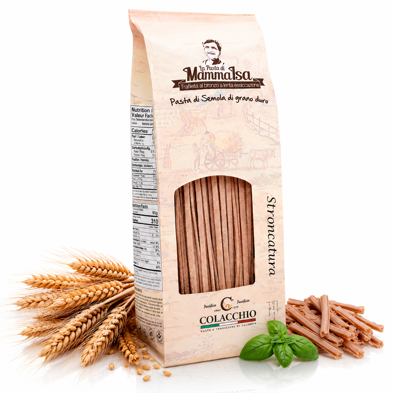 Stroncatura 500g – Rustikale italienische Vollkornpasta aus Hartweizengrieß