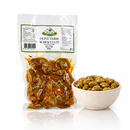 Olive Verdi Schiacciate Piccanti – Grüne Oliven mit Kern, 300g Bella Italia store Delikatessen Bella Italia store