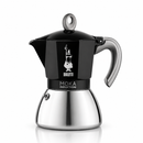 Bialetti Kaffeemaschine Induktion 6 Tassen schwarz Edelstahl Aluminium