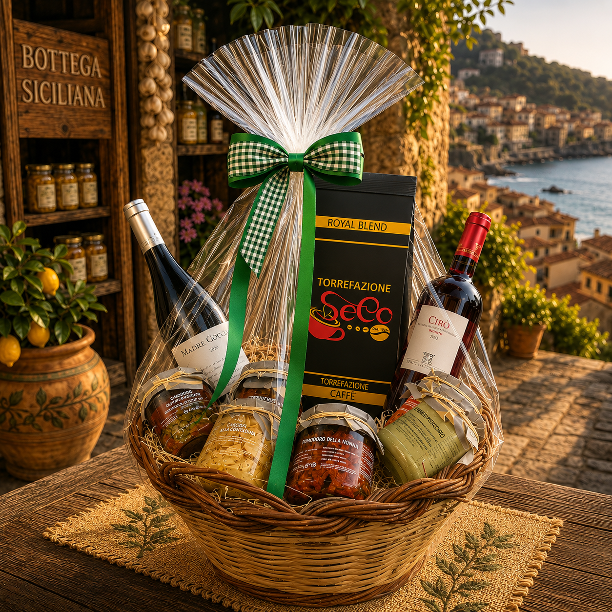 🇮🇹 Sapori del Sud Italia – Italienischer Feinkost Geschenkkorb