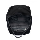 Innenansicht Laptop Rucksack Leder Canvas mit Fächern