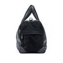 Italienische Reisetasche Canvas Leder – Seitenansicht