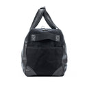 Italienische Reisetasche Canvas Leder – Seitenansicht