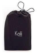 Italienische Tablet Hülle Leder mit schwarzem Schutzbeutel, Tablet Tasche Echtleder Italien inklusive Staubschutz, elegante Verpackung