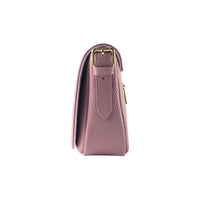 RItalienische Damen Umhängetasche Rosa Antik – Elegante Ledertasche mit abnehmbarem Riemen, handgefertigt in Italien 🇮🇹