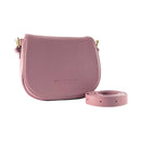 Italienische Damen Umhängetasche Rosa Antik – Elegante Ledertasche mit abnehmbarem Riemen, handgefertigt in Italien 🇮🇹