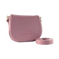Italienische Damen Umhängetasche Rosa Antik – Elegante Ledertasche mit abnehmbarem Riemen, handgefertigt in Italien 🇮🇹