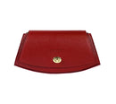 Italienische Damen Schultertasche Rot – Elegante Ledertasche mit abnehmbarem Riemen, handgefertigt in Italien 🇮🇹