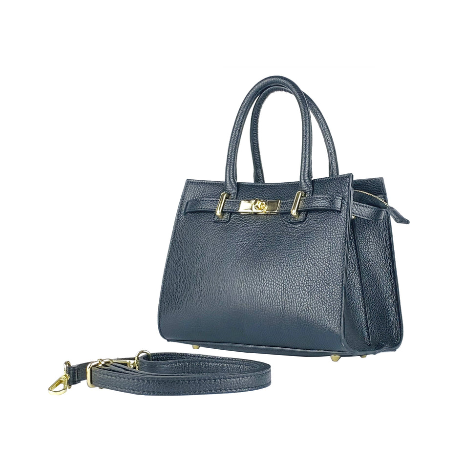Leder Handtasche Damen Made in Italy