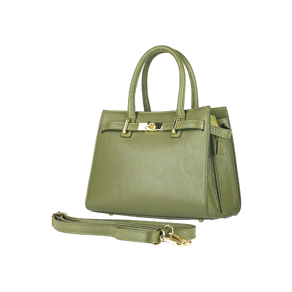 Leder Handtasche Damen Made in Italy