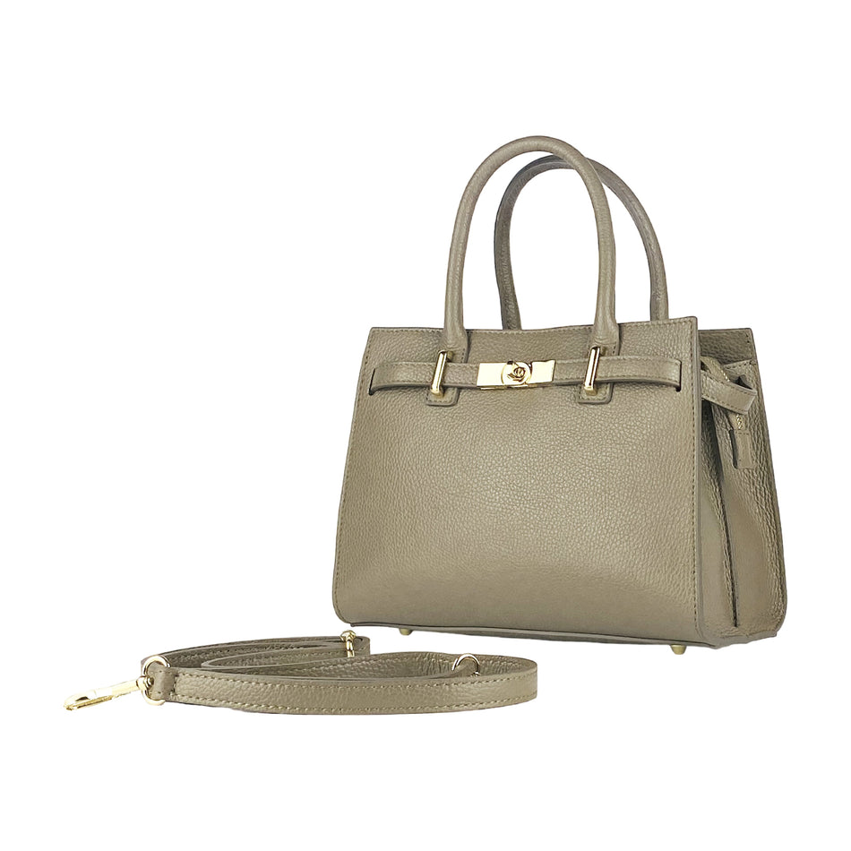 Leder Handtasche Damen Made in Italy