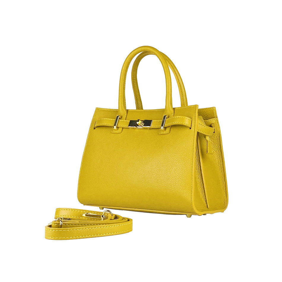 Leder Handtasche Damen Made in Italy