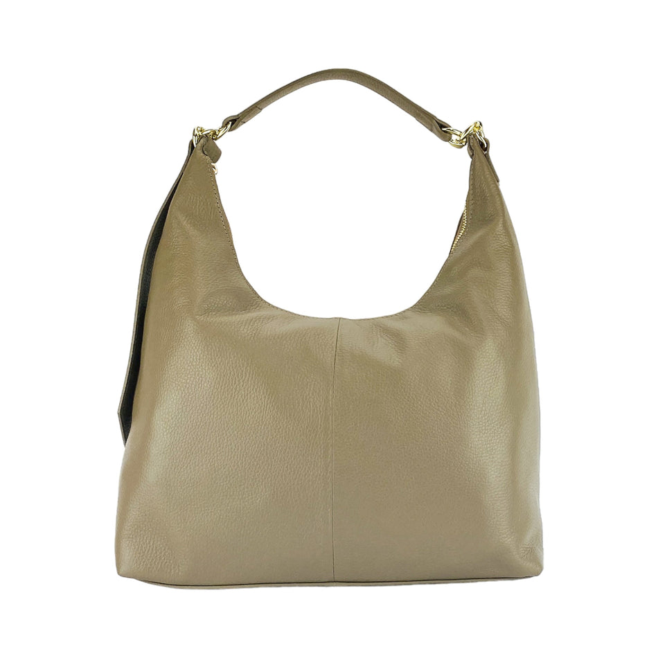 Damen Schultertasche Echtleder