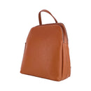 Italienischer Damen Lederrucksack Paprika aus Echtleder – handgemacht in Italien, stilvoll & elegant