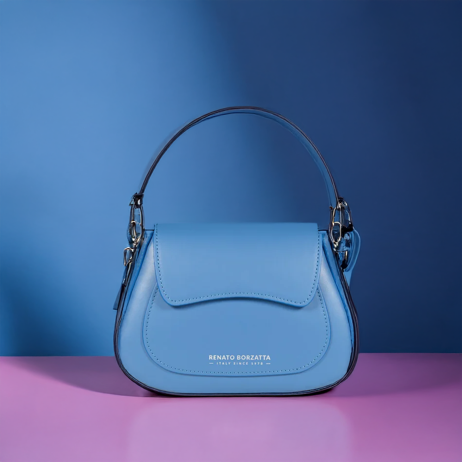 Damen Schultertasche aus Echtleder – Modell EMMA