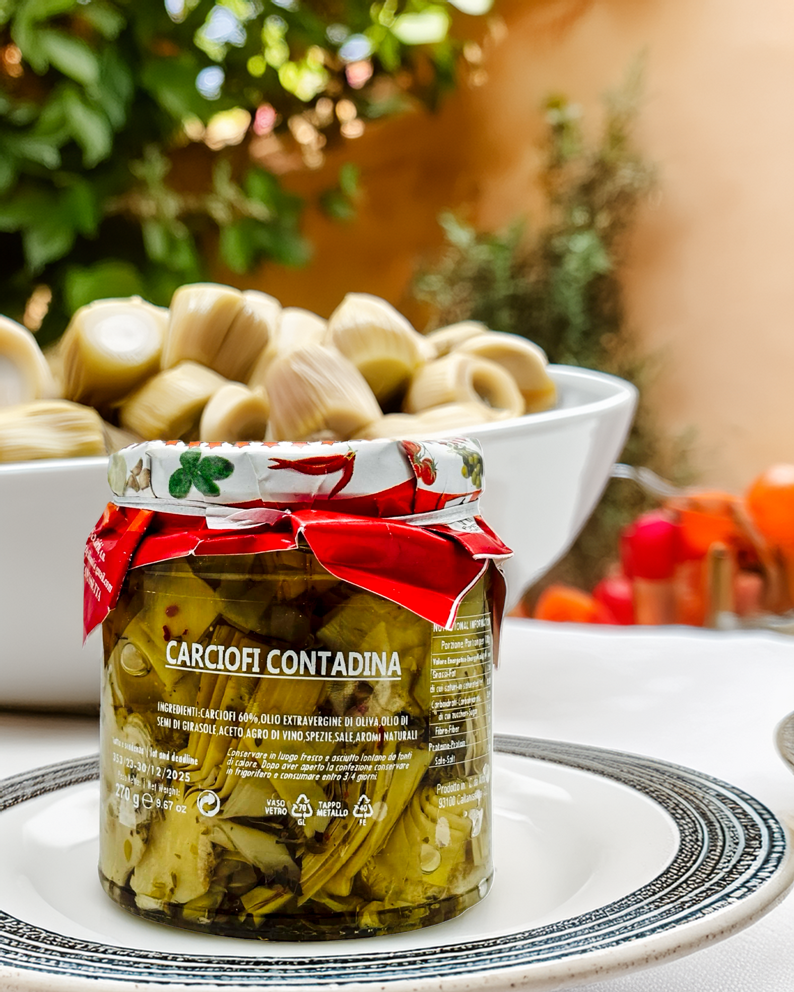 Artischocken in Olivenöl aus Italien