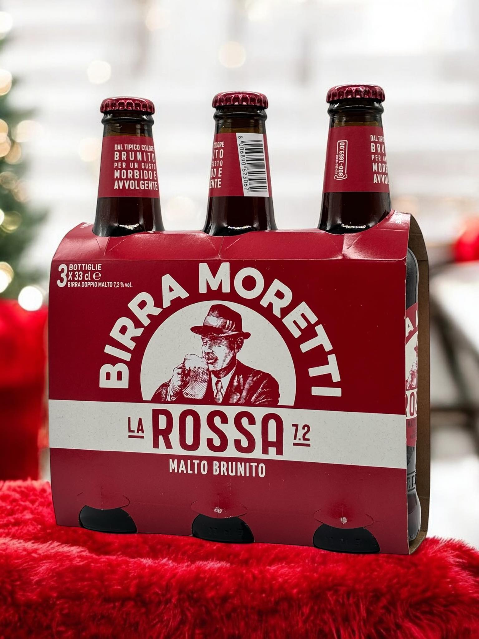 Birra Moretti La Rossa 7,2% – Italienisches Doppelmalz-Bier