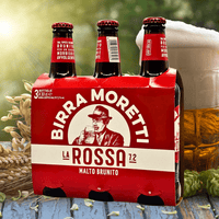 Birra Moretti La Rossa 7,2% – Italienisches Doppelmalz - Bier Bella Italia store Bier Bella Italia store