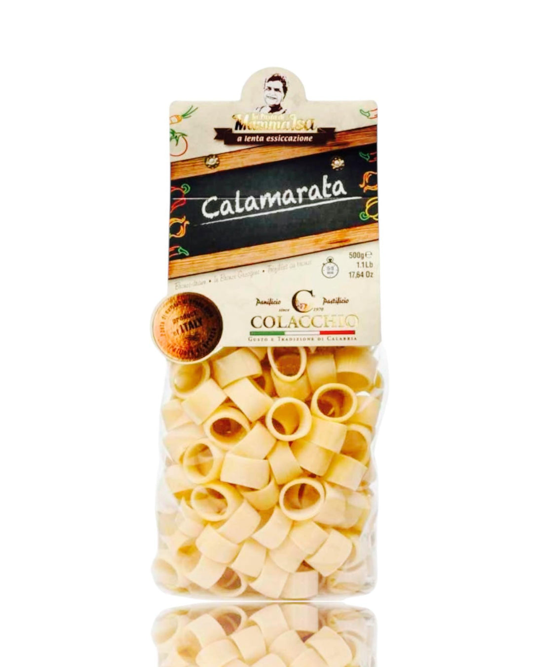 Calamarata Pasta 500g – Perfekt für mediterrane Küche & Meeresfrüchte