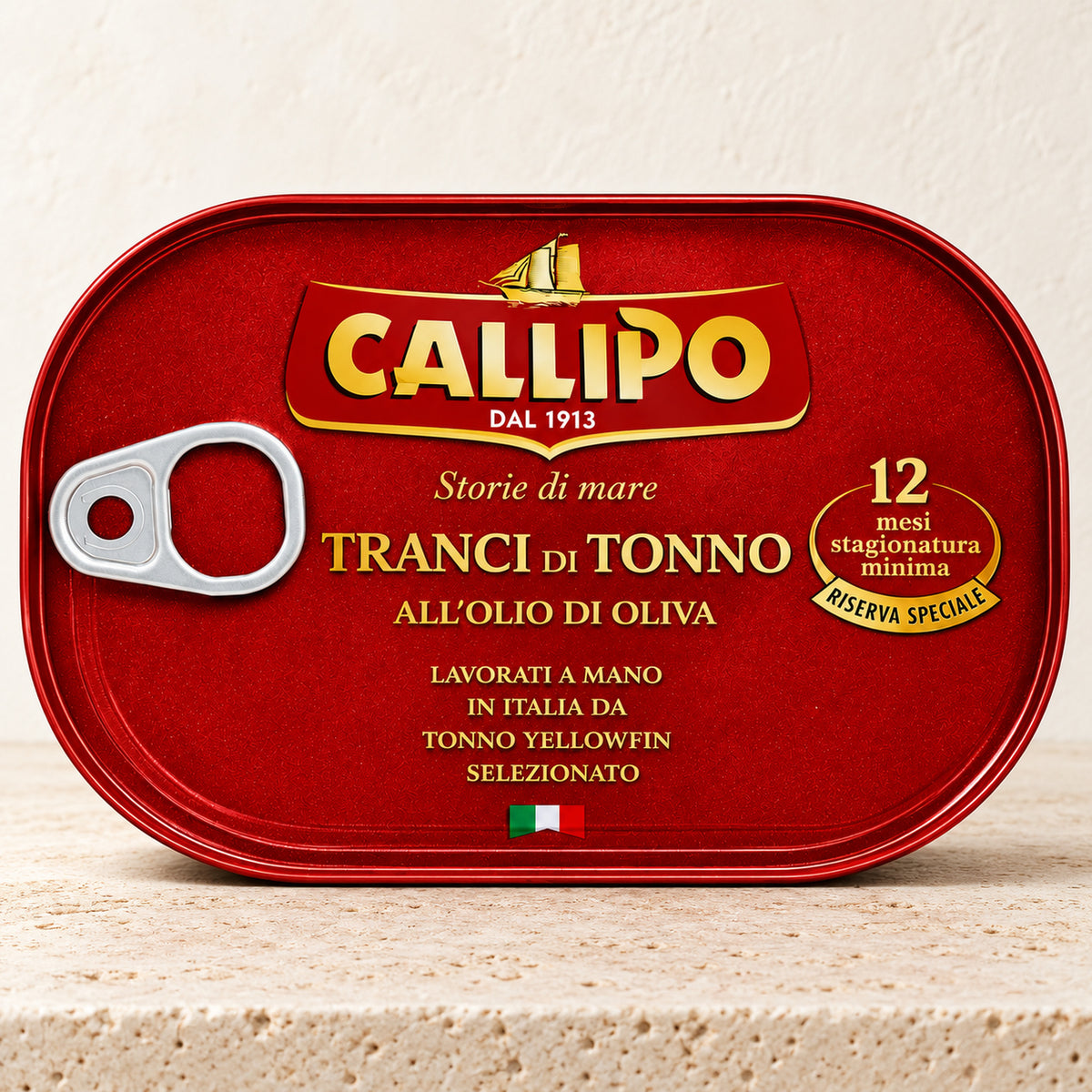 Callipo Thunfischstücke in Olivenöl – Riserva Speciale, 320 g