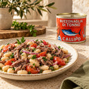 Callipo Buzzonaglia di Tonno als Serviervorschlag mit Salat