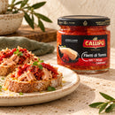 Callipo Thunfisch mit ’Nduja als Serviervorschlag auf Crostini