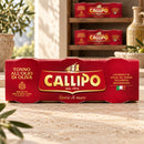 Callipo Thunfisch in Olivenöl im roten 3er-Pack in italienischer Feinkost-Atmosphäre