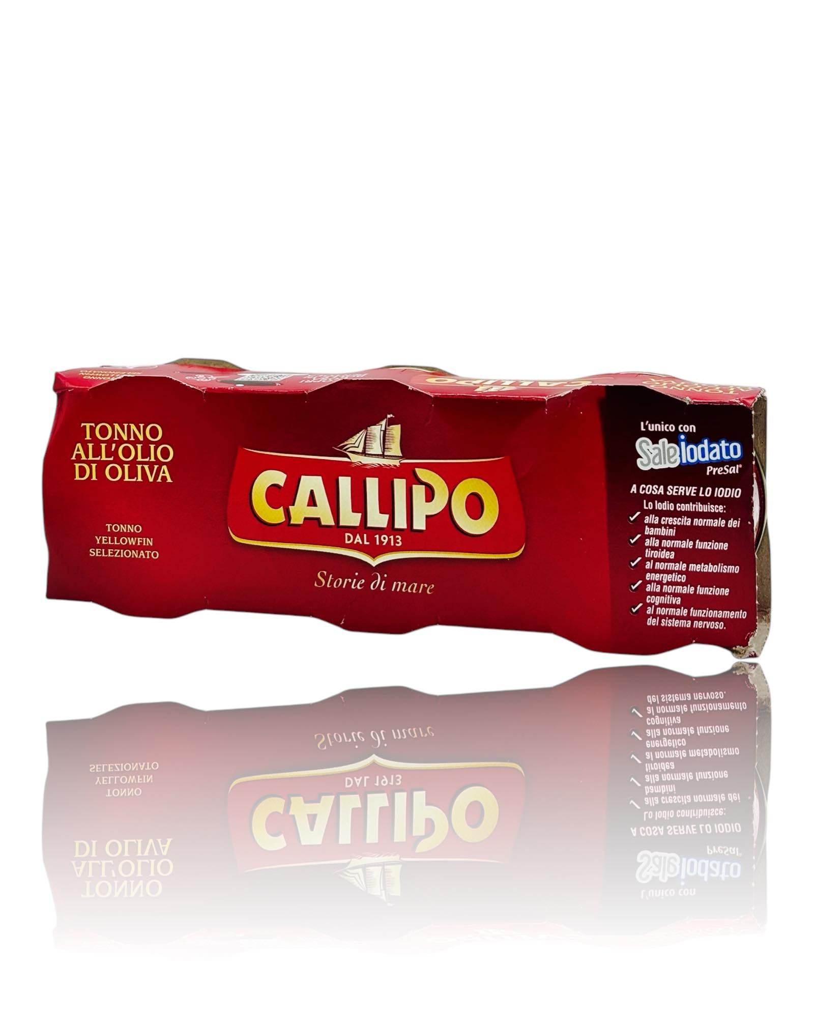 Callipo Thunfisch in Olivenöl 70gx3