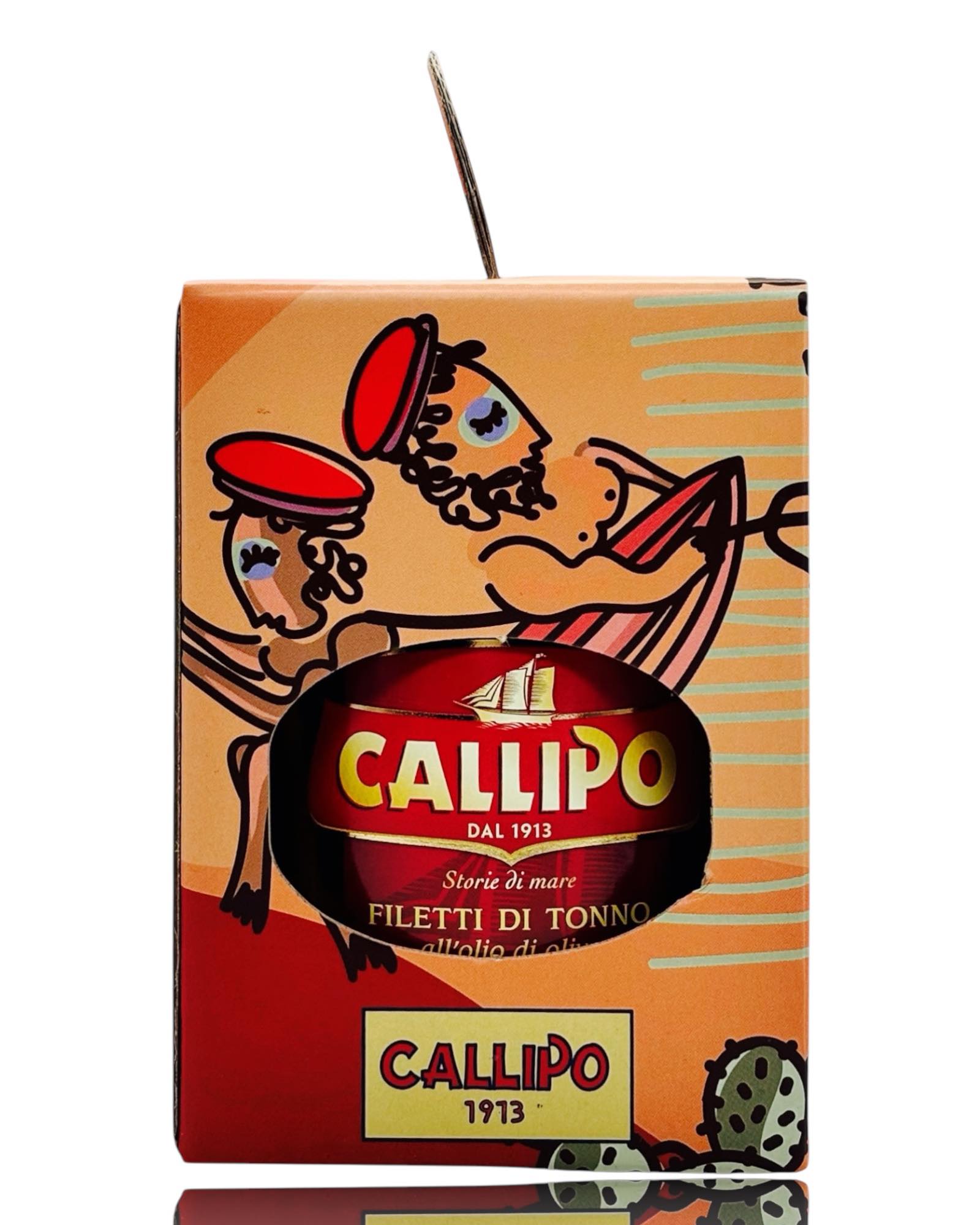 Callipo Filets de thon à l'huile d'olive - Coffret cadeau exclusif 550 g