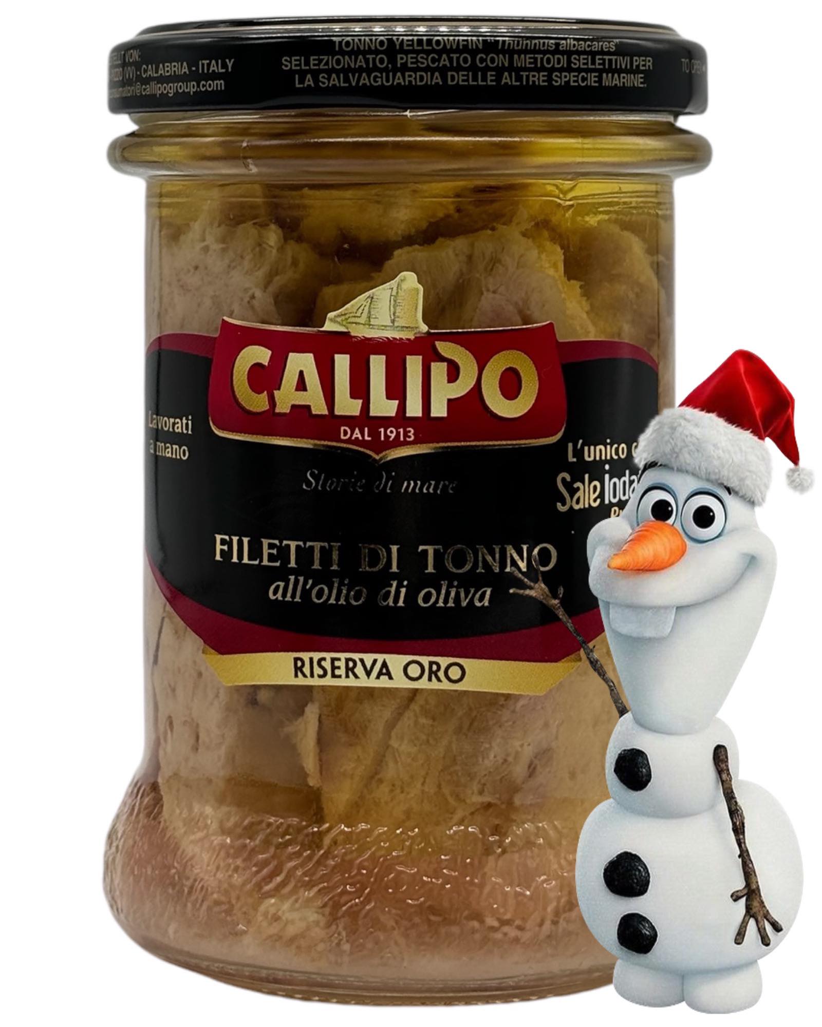 Callipo Thunfischfilets in Olivenöl - Riserva Oro, 300g