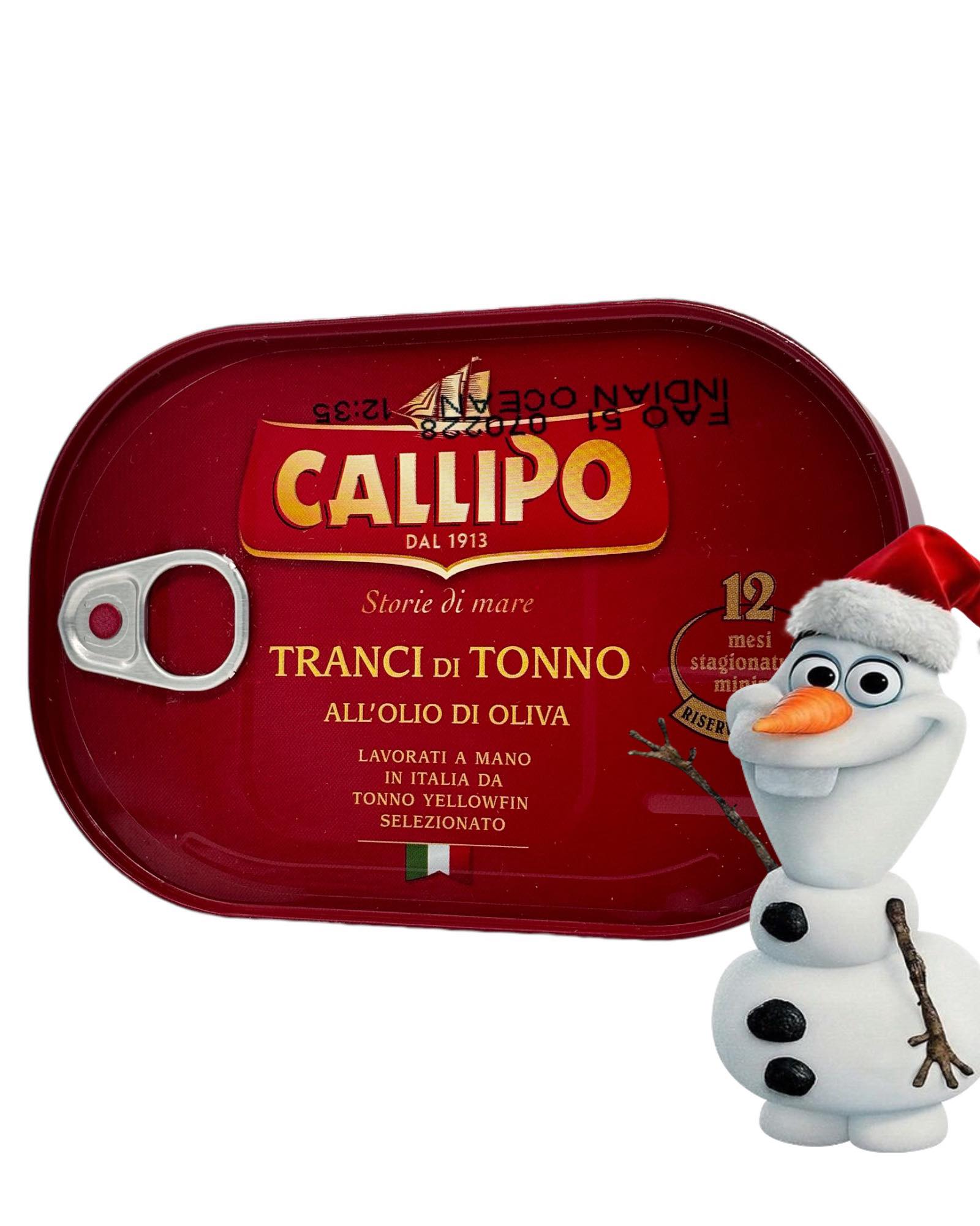 Callipo Thunfischstücke in Olivenöl - Riserva Oro, 320g