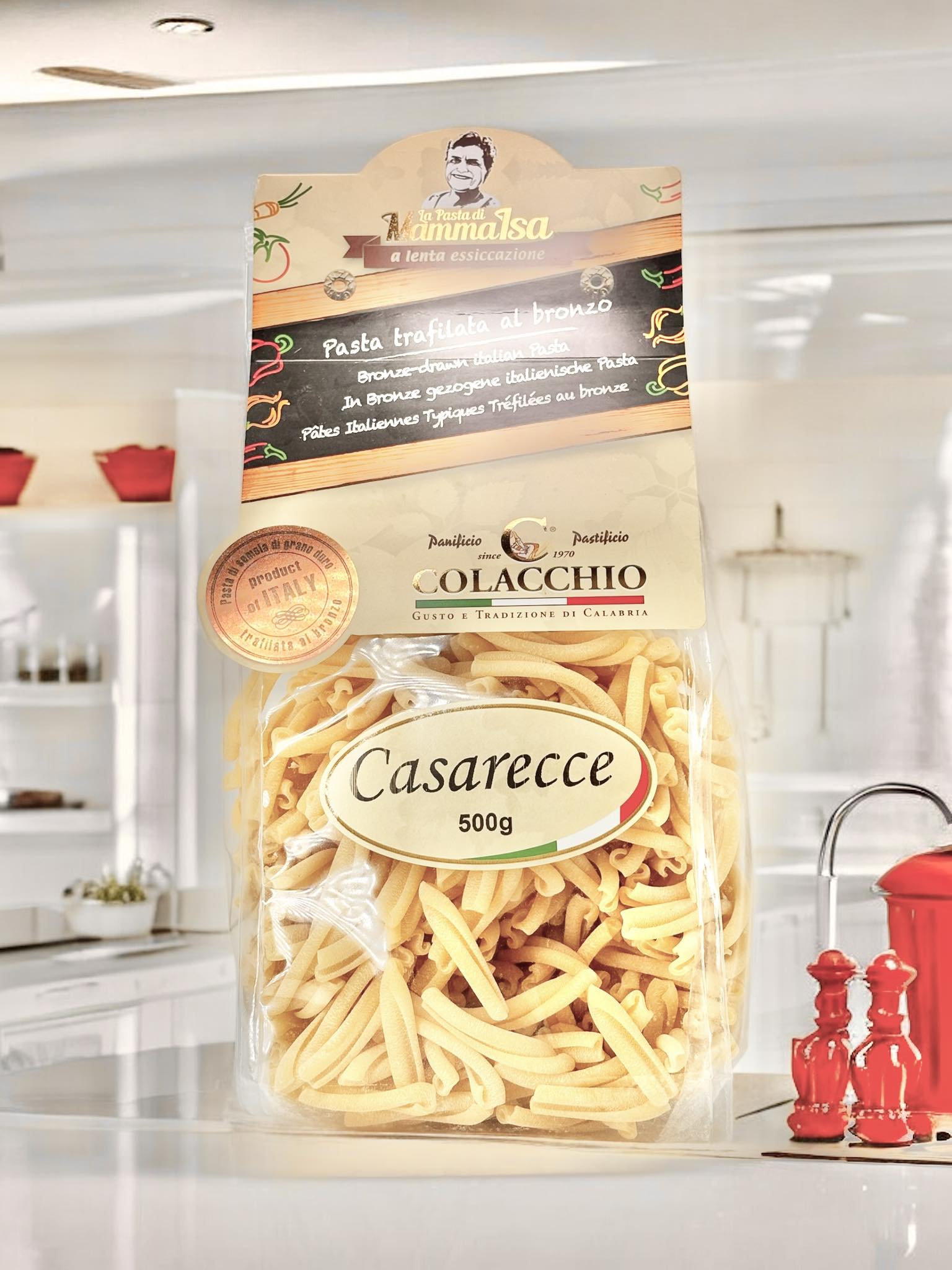 Casarecce aus Hartweizengrieß von La Pasta di Mamma Isa – 500g