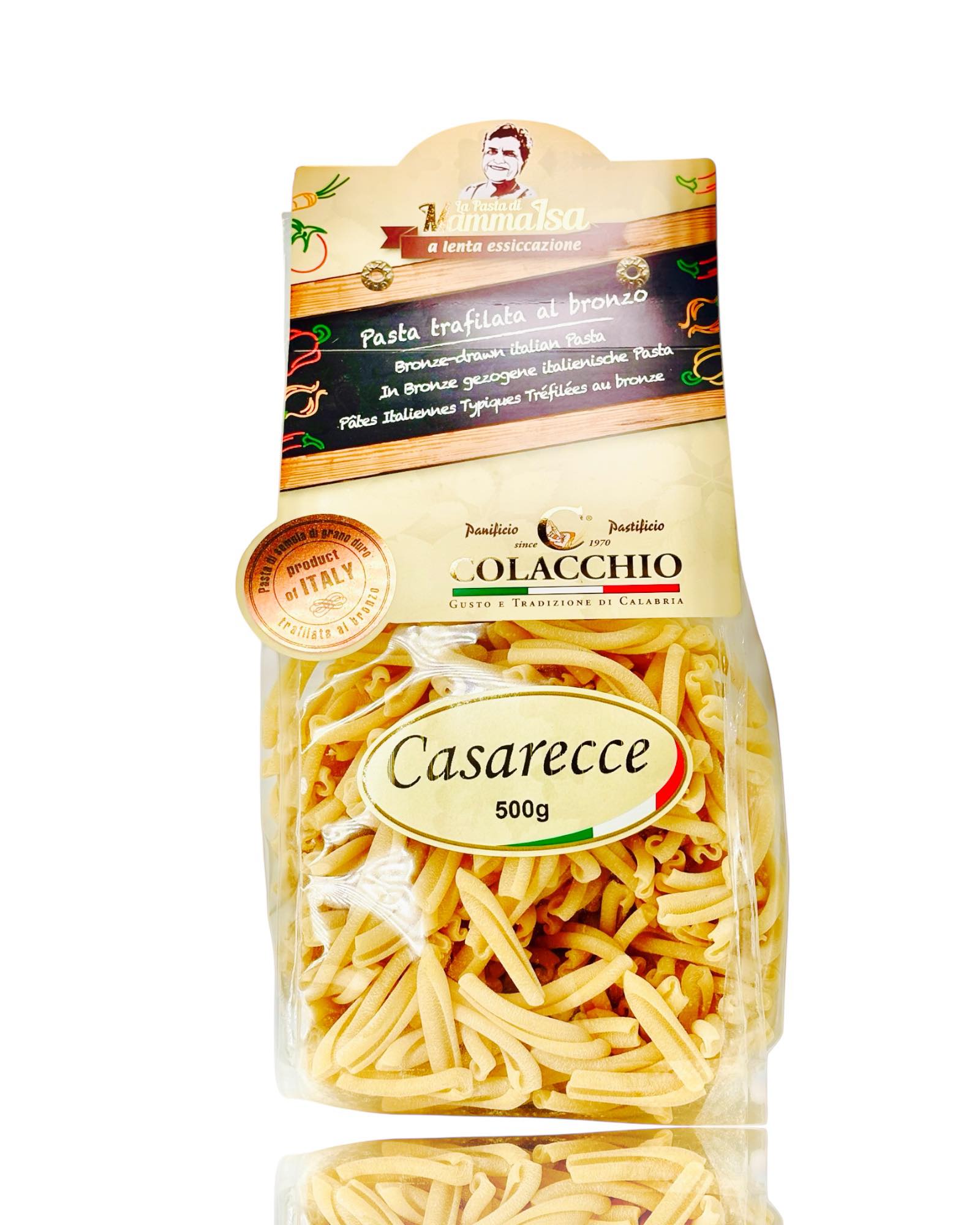 Casarecce aus Hartweizengrieß von La Pasta di Mamma Isa – 500g