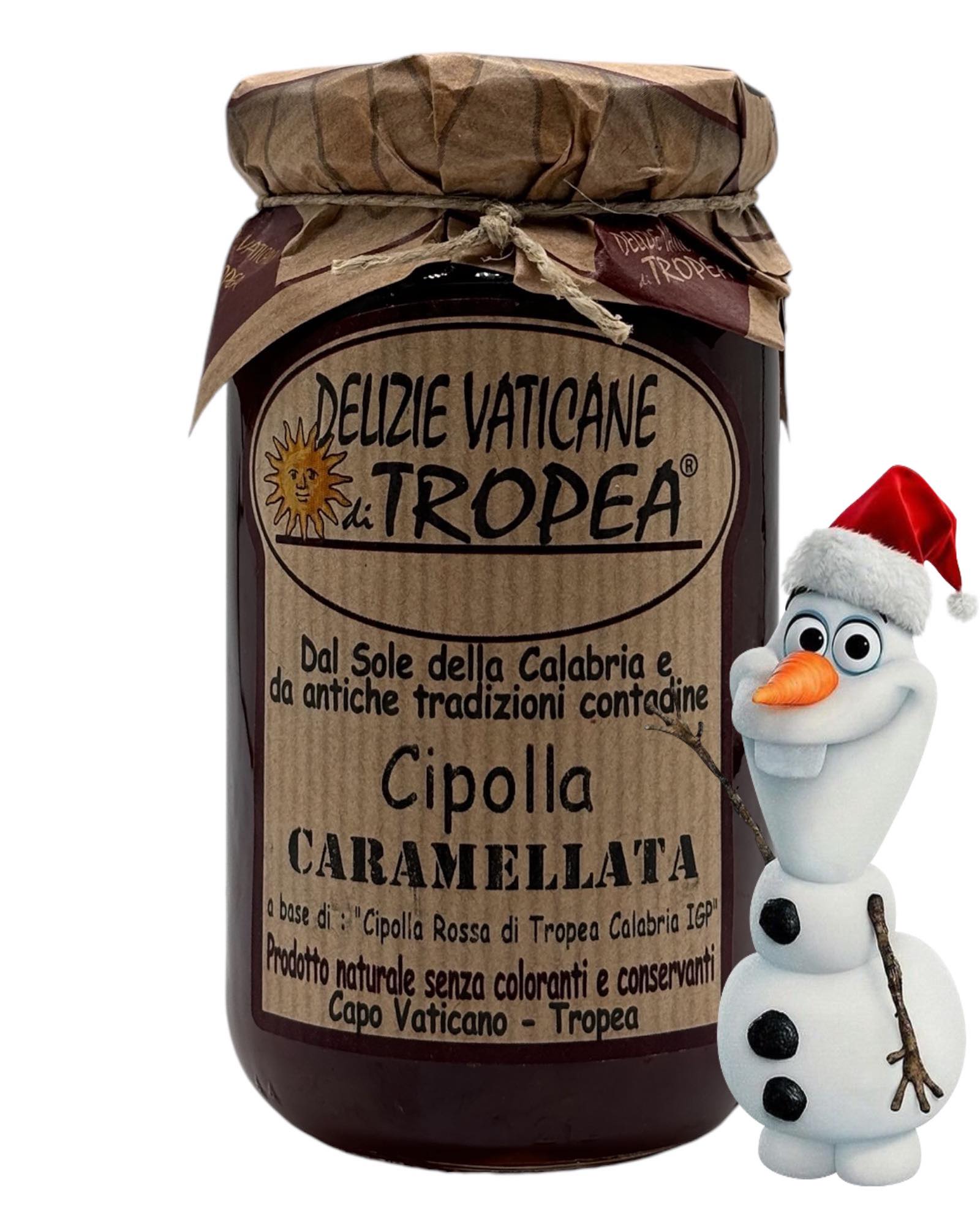 Cipolla Caramellata - Karamellisierte rote Zwiebeln aus Tropea, 212ml